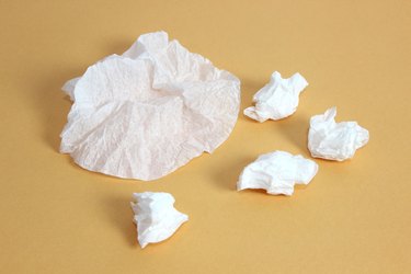 crumpled filters