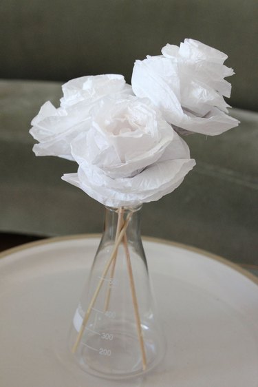 white roses