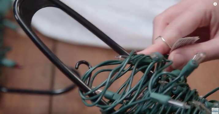 add in more hangers for Christmas lights
