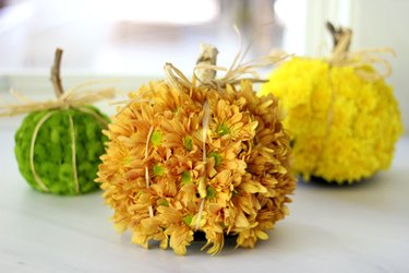beautiful floral pumpkin