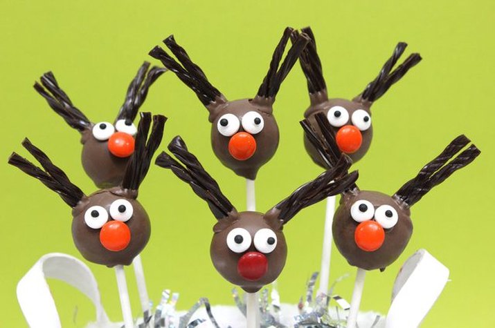 Reindeer Cake Pops Recipe