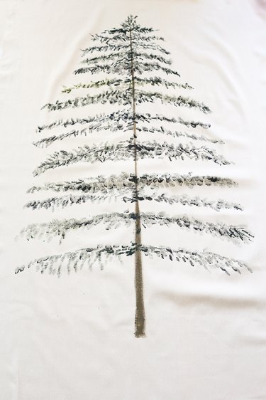 First layer of tree