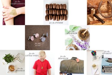 a variety of stocking stuffer ideas