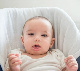 coughing baby